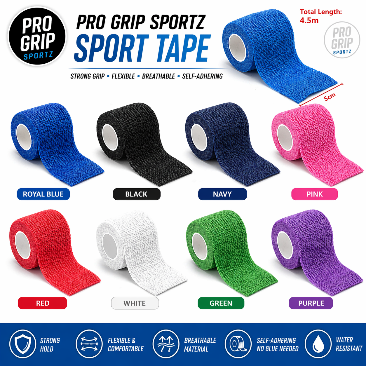 Bandage Sports Tape £3 Each or 4 Rolls For £9