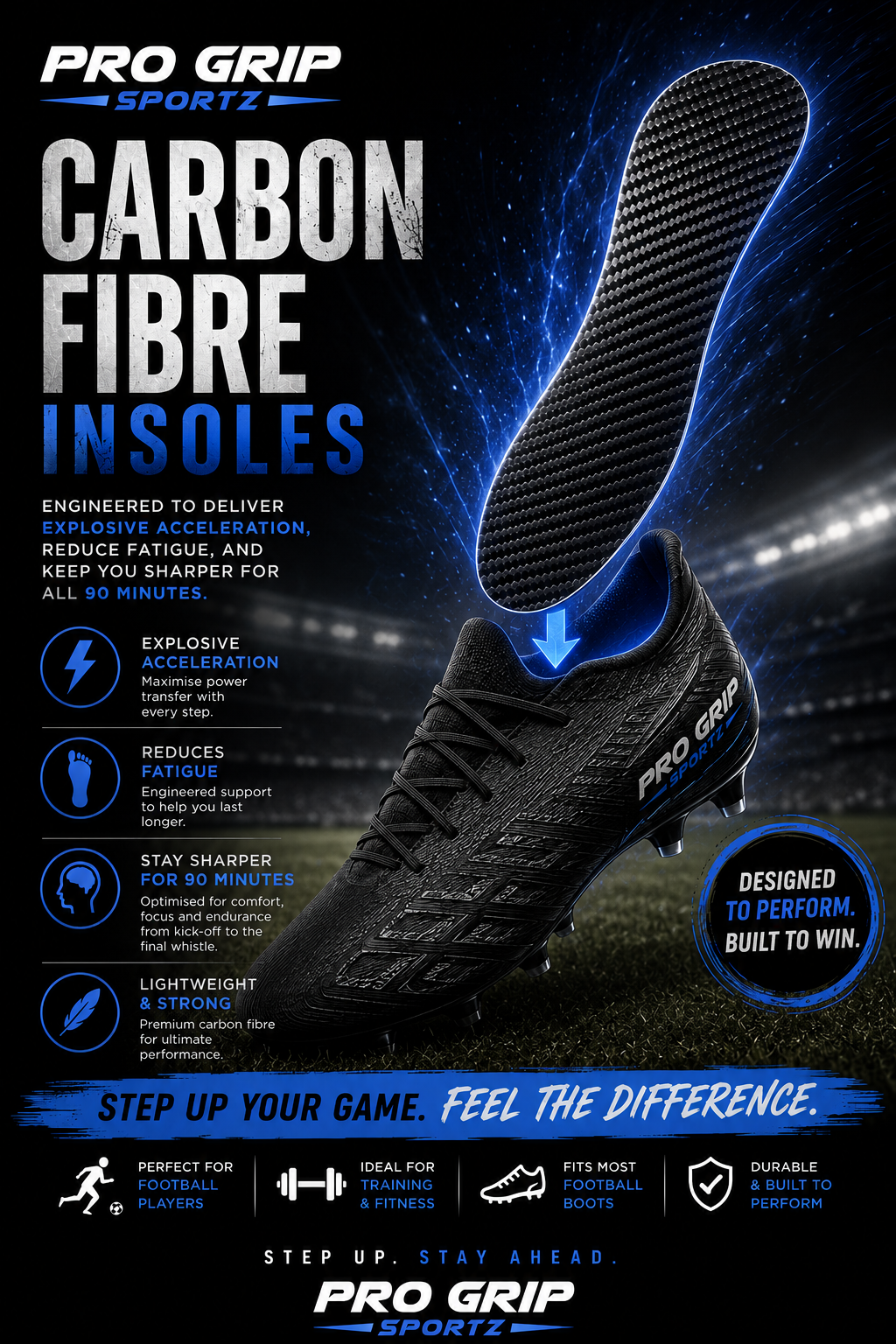 Carbon fiber insole